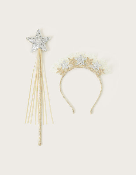 Star Headband and Wand Set, , large