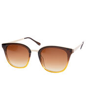Ohio Ombre Preppy Sunglasses, , large