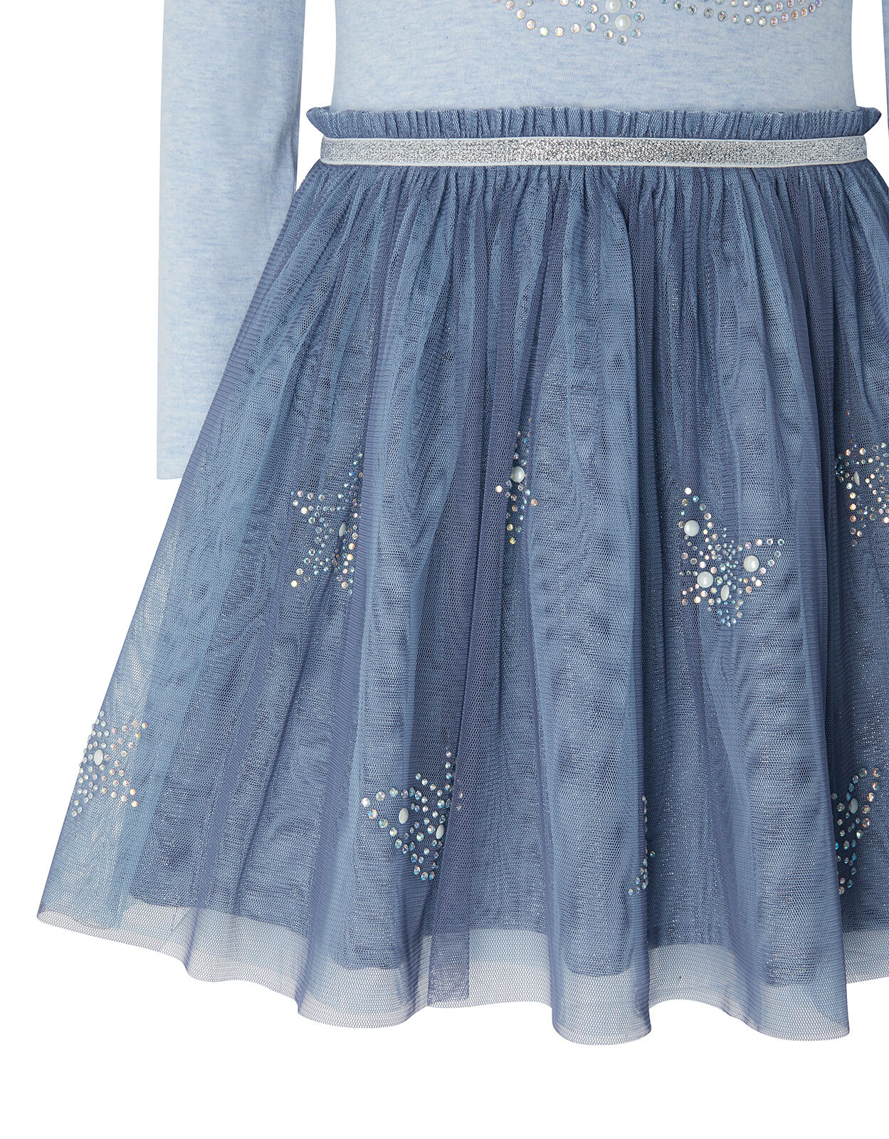 Helena Unicorn Disco Dress Blue