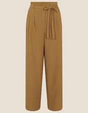 Janice Wide Leg Trousers, Camel (CAMEL), large