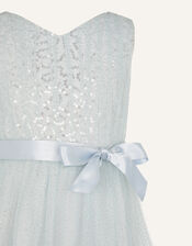 Luna Sequin Maxi Dress , Grey (GREY), large
