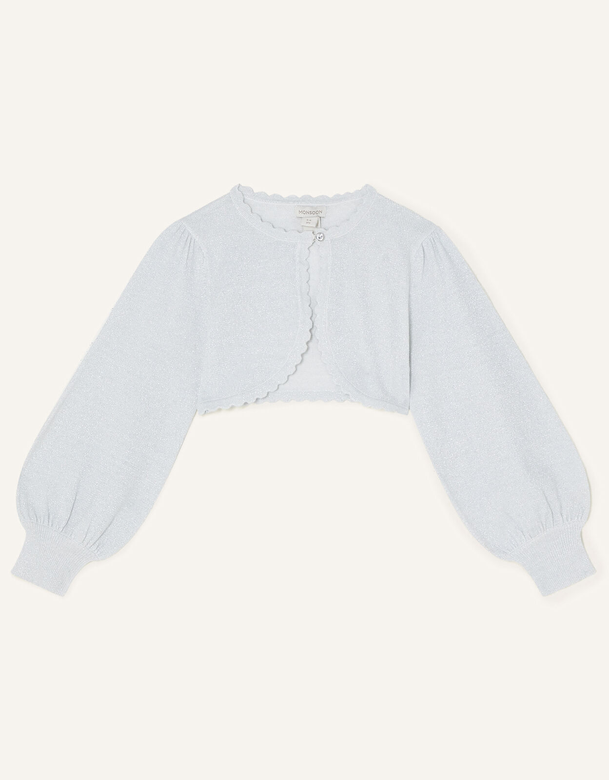 Girls silver cardigans outlet
