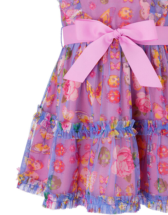 Baby Britney Butterfly Dress, Purple (PURPLE), large