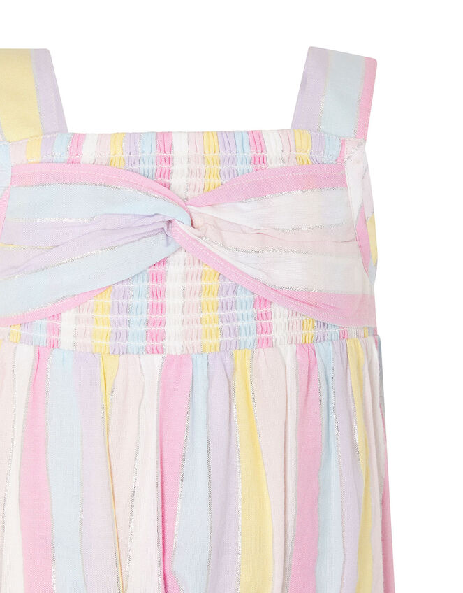 Baby Rainbow Stripe Jumpsuit, Multi (MULTI), large