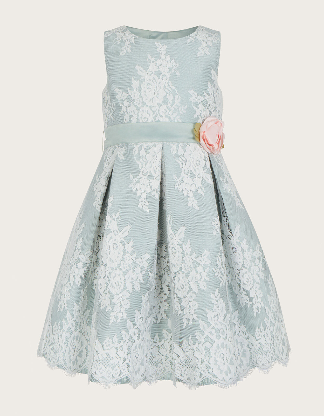 Monsoon mint top green dress