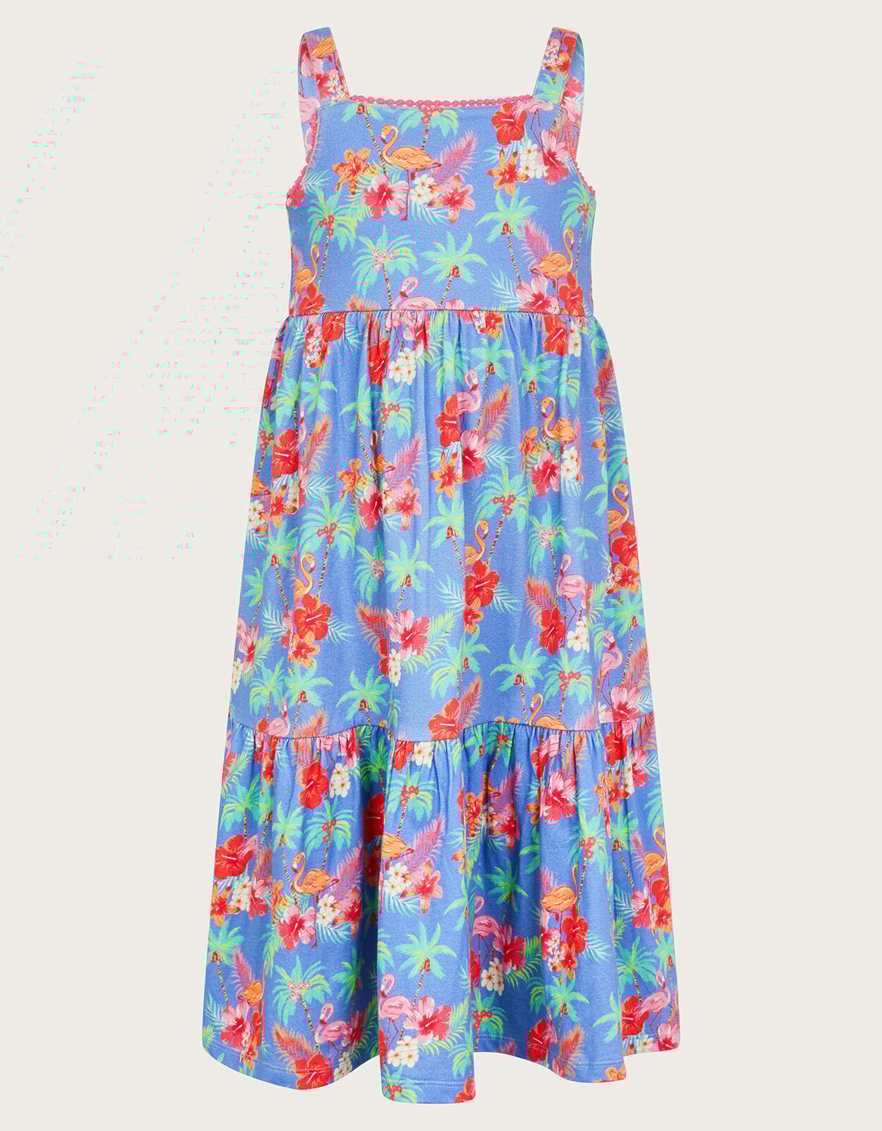 Monsoon flamingo dress top