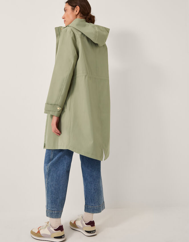 Ada Packable Hood Raincoat, Green (SAGE), large