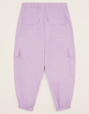 Parachute Cargo Trousers, Purple (LILAC), large