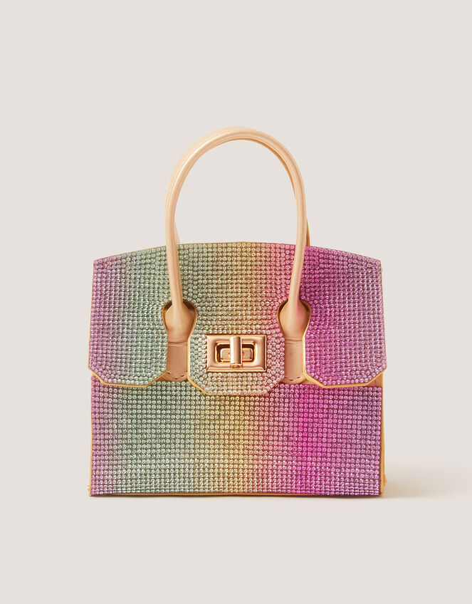 Clara Rainbow Diamant&eacute; Bag, Multi (MULTI), large
