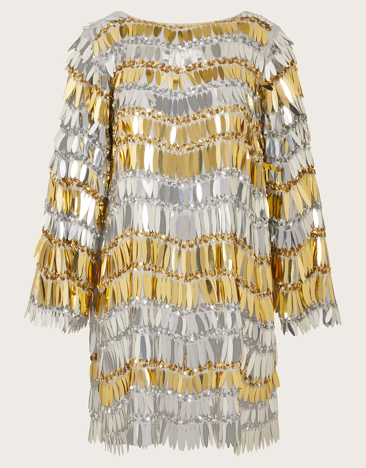 Monsoon silver hot sale sequin dress