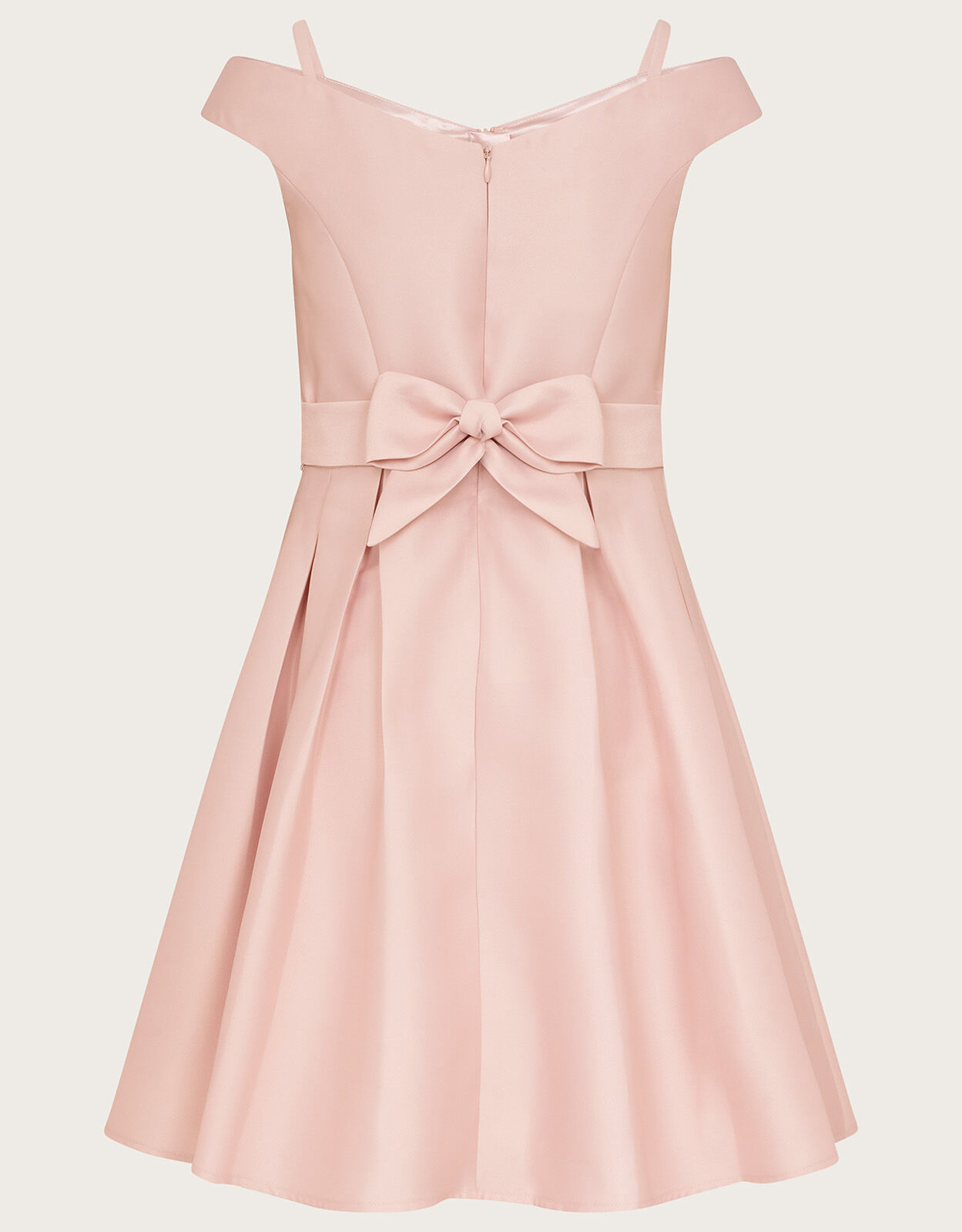 Bardot Duchess Twill Prom Dress Pink