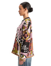 Scotch and Soda Jacquard Oversized Knit Jumper, Multi (MULTI), large