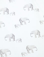 Newborn Harry Elephant Sleeping Bag 2.5 Tog, Ivory (IVORY), large