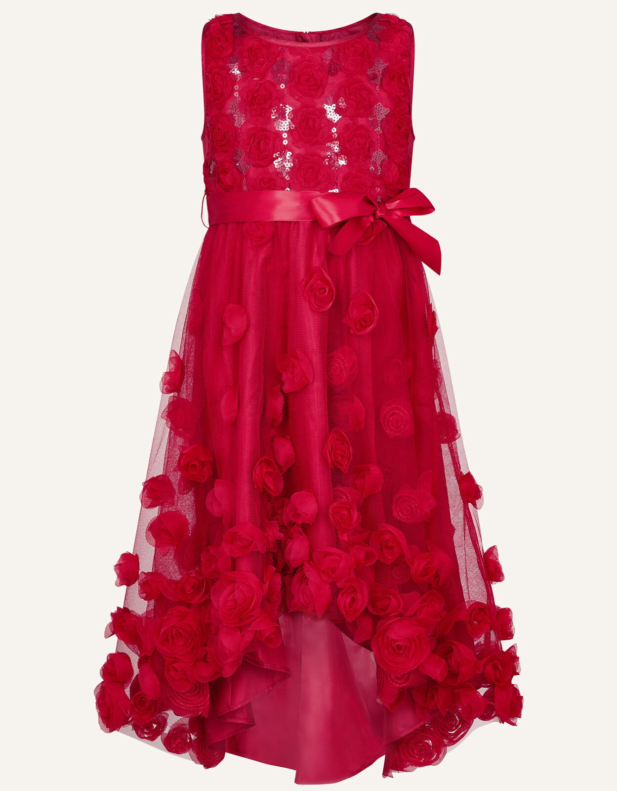 Monsoon red discount dress girl
