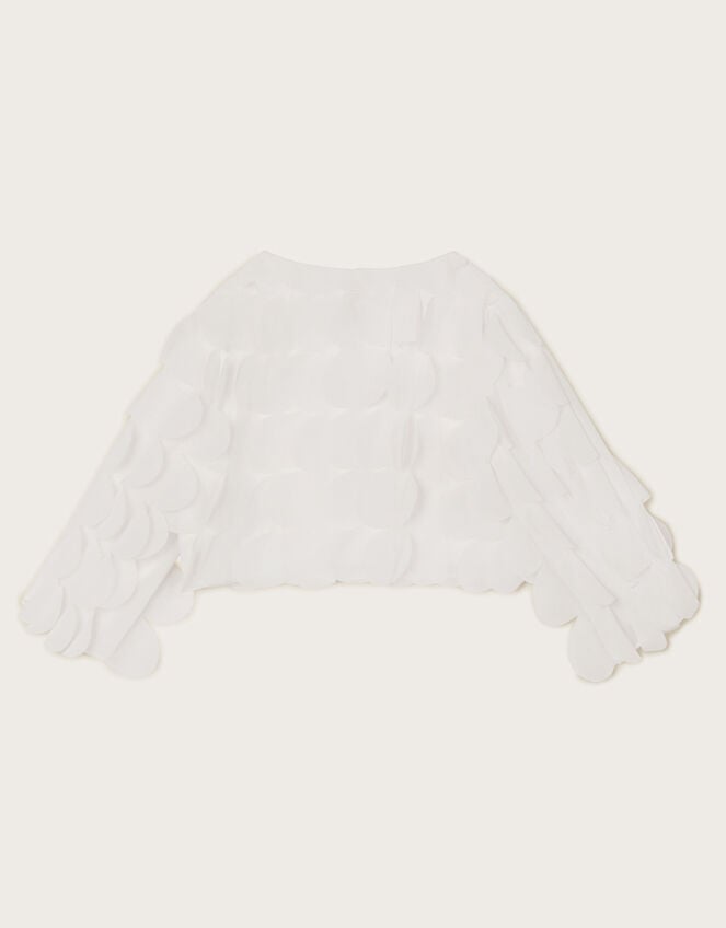 Jazzy Scallop Cover-Up, Ivory (IVORY), large