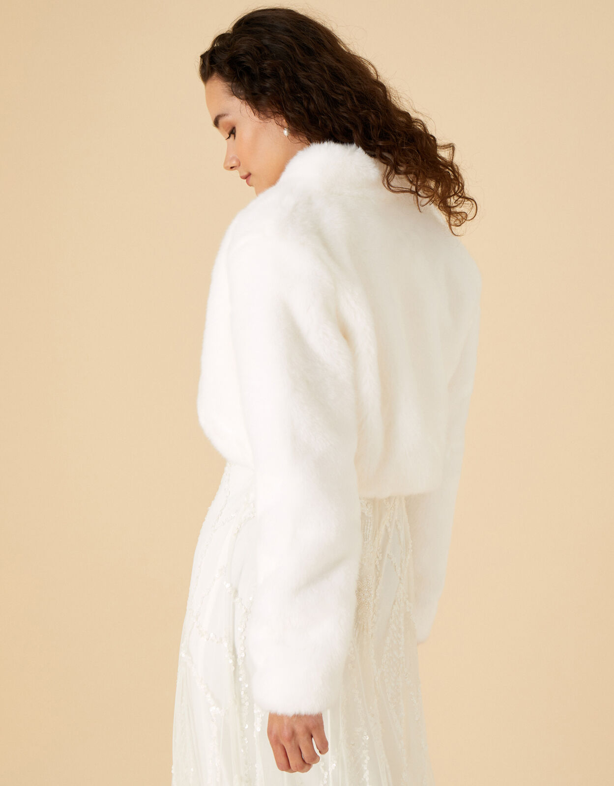 Monsoon fur on sale jacket