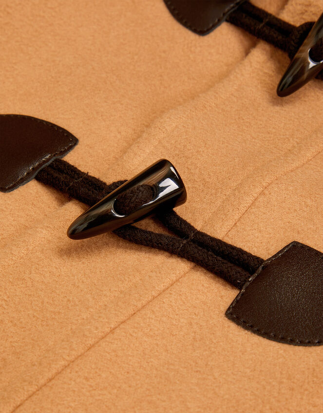 Hooded Duffle Coat, Camel (CAMEL), large
