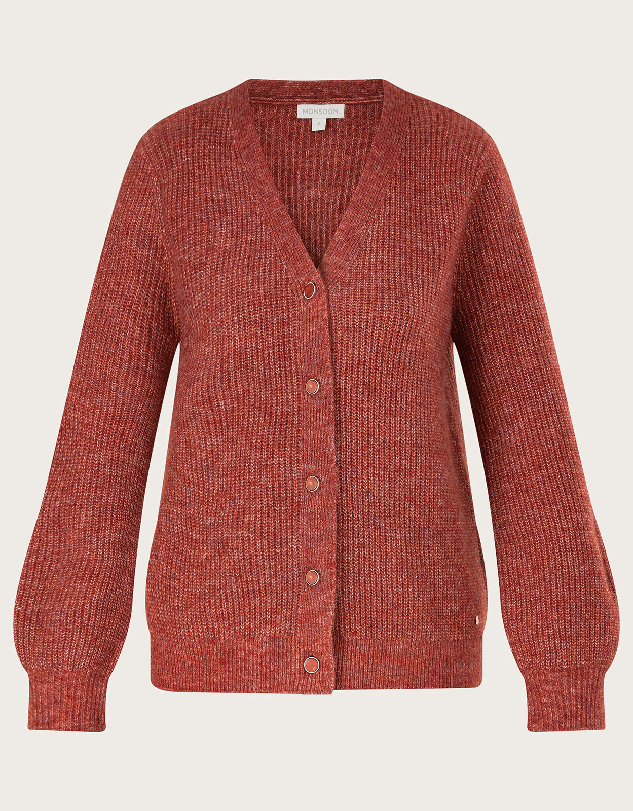 Monsoon red cardigan store