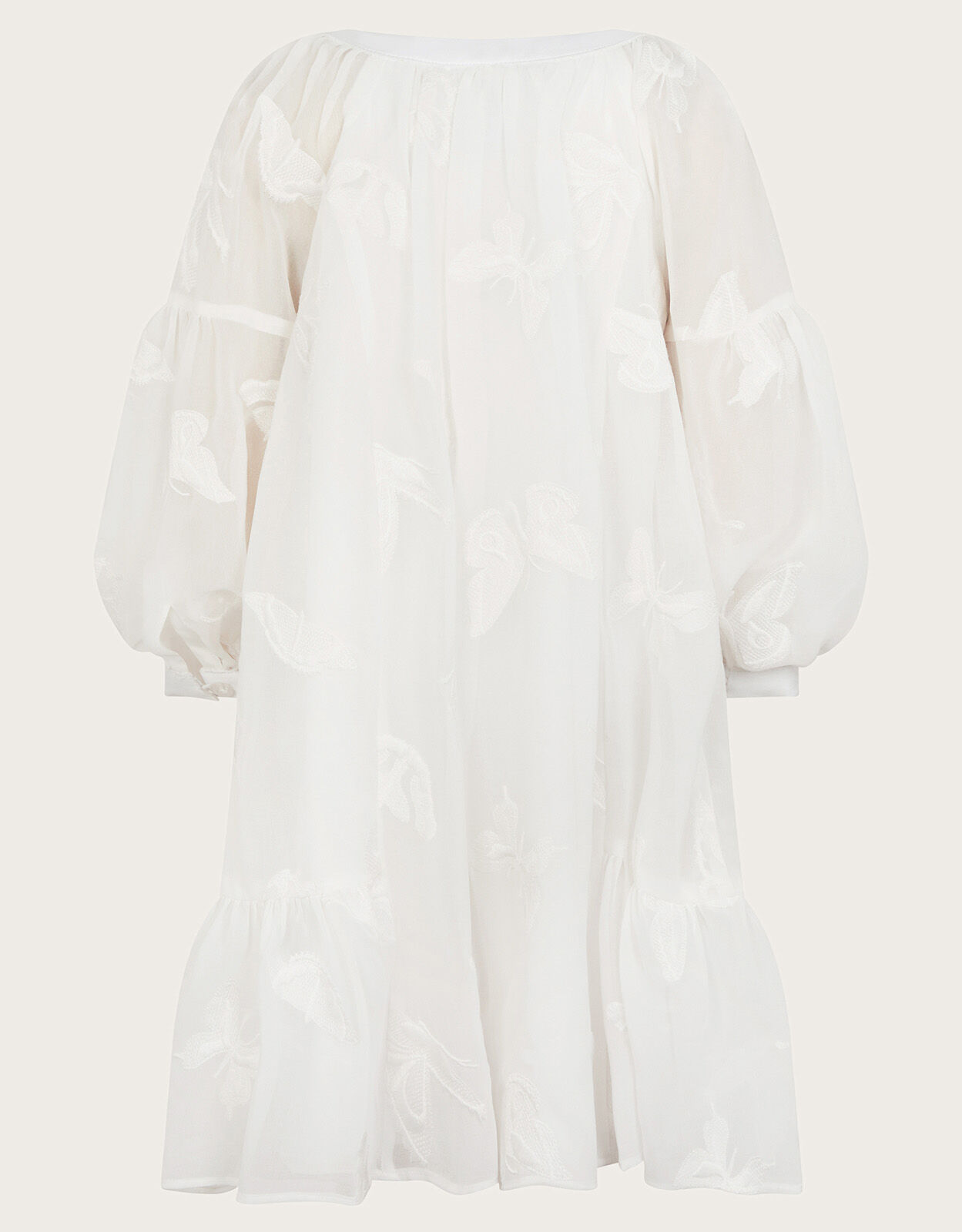 Butterfly Tunic Dress Ivory