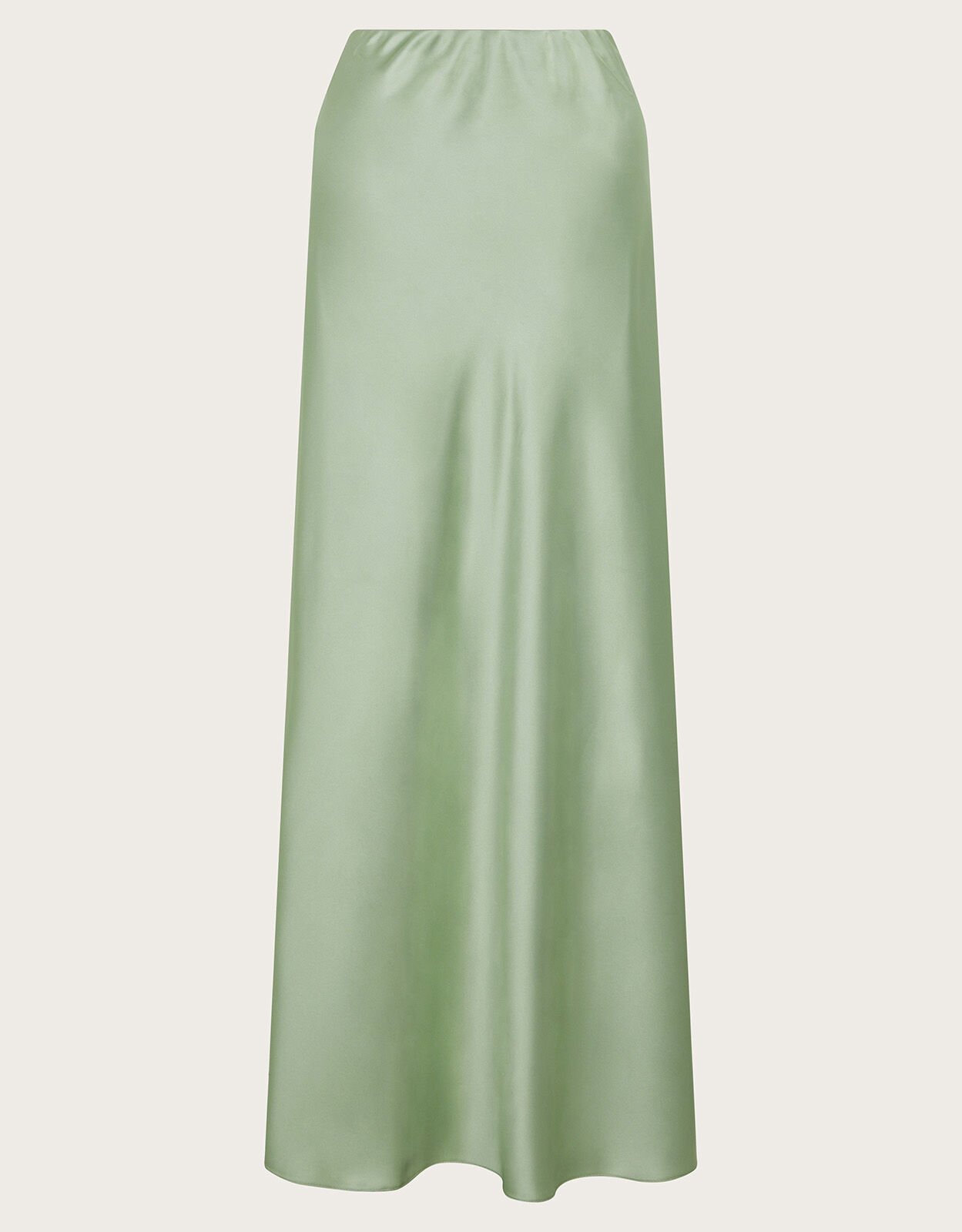 Pastel green maxi skirt hot sale