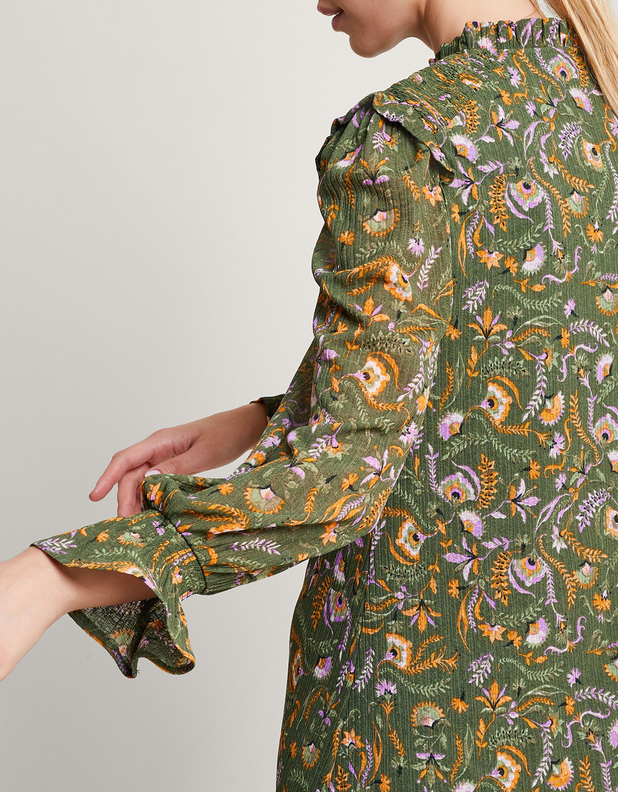 Monsoon new arrivals khaki dress