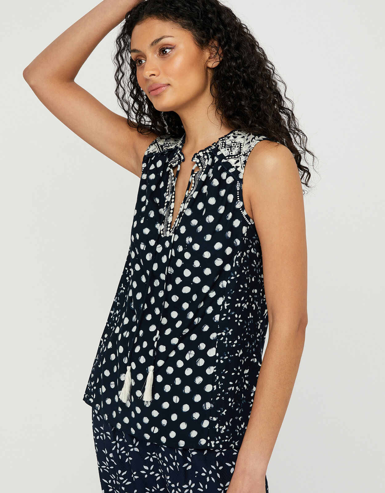 Monsoon batik dress clearance
