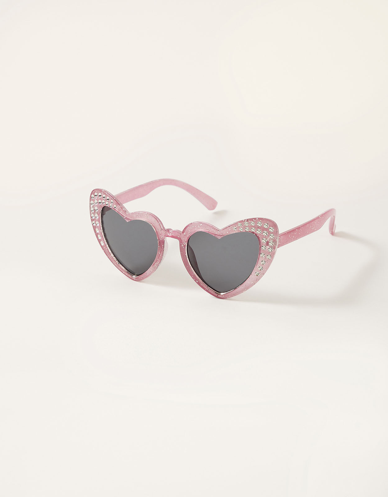 Glitter heart sunglasses clearance