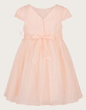 Baby Rossy Corsage Belt Dress, Pink (PINK), large