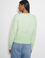 Mia Lightweight Cardigan, Green (MINT), large