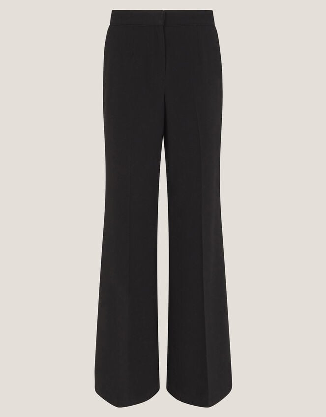 Erin Flared Tailored Pants, Black (BLACK), large