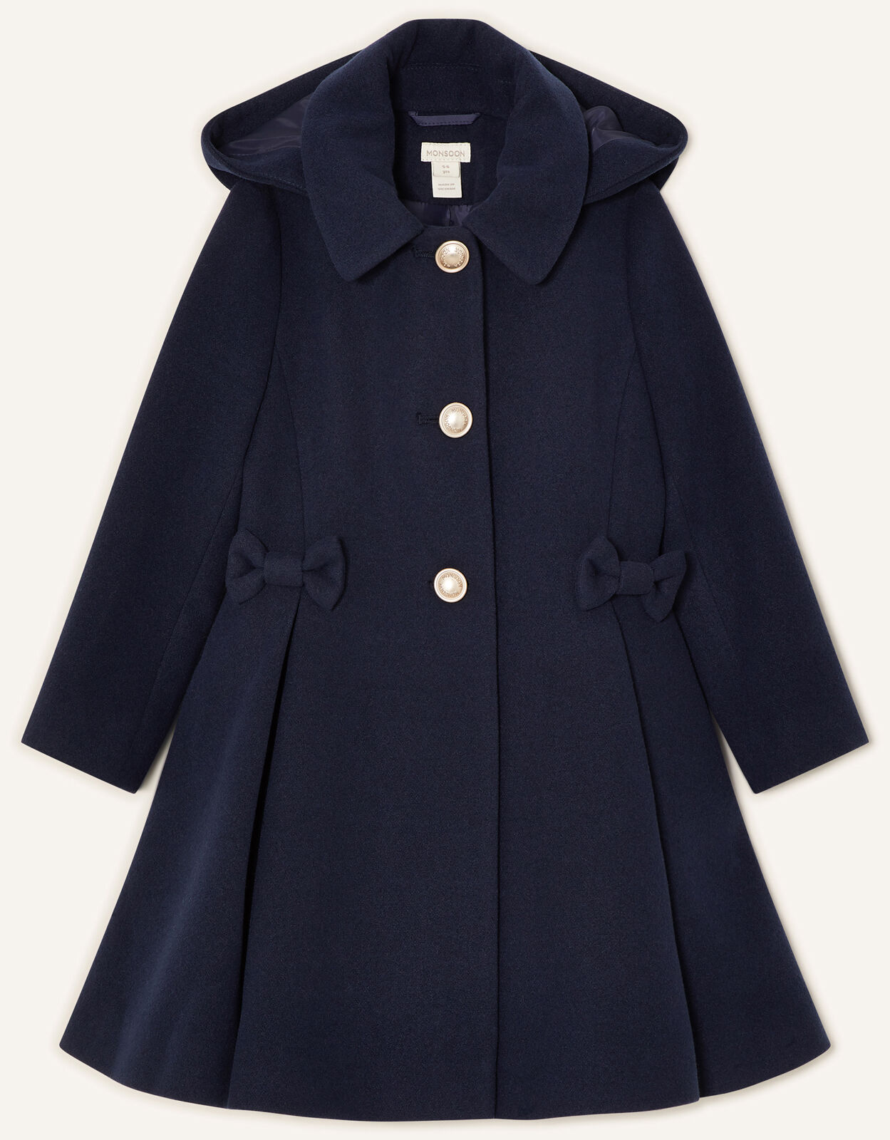 Navy blue school coat sale