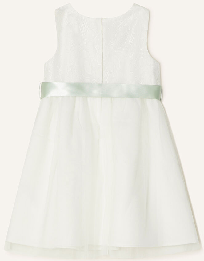 Baby Freya Lace Bridesmaids Dress , Ivory (IVORY), large
