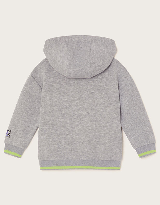 Explore More Oversized Hoodie, Gray (GREY), large
