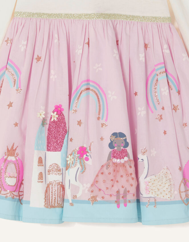 Baby 2-in-1 Princess Scene Dress, Pink (PINK), large