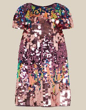 Sherbet Sequin Party Dress, Multi (MULTI), large