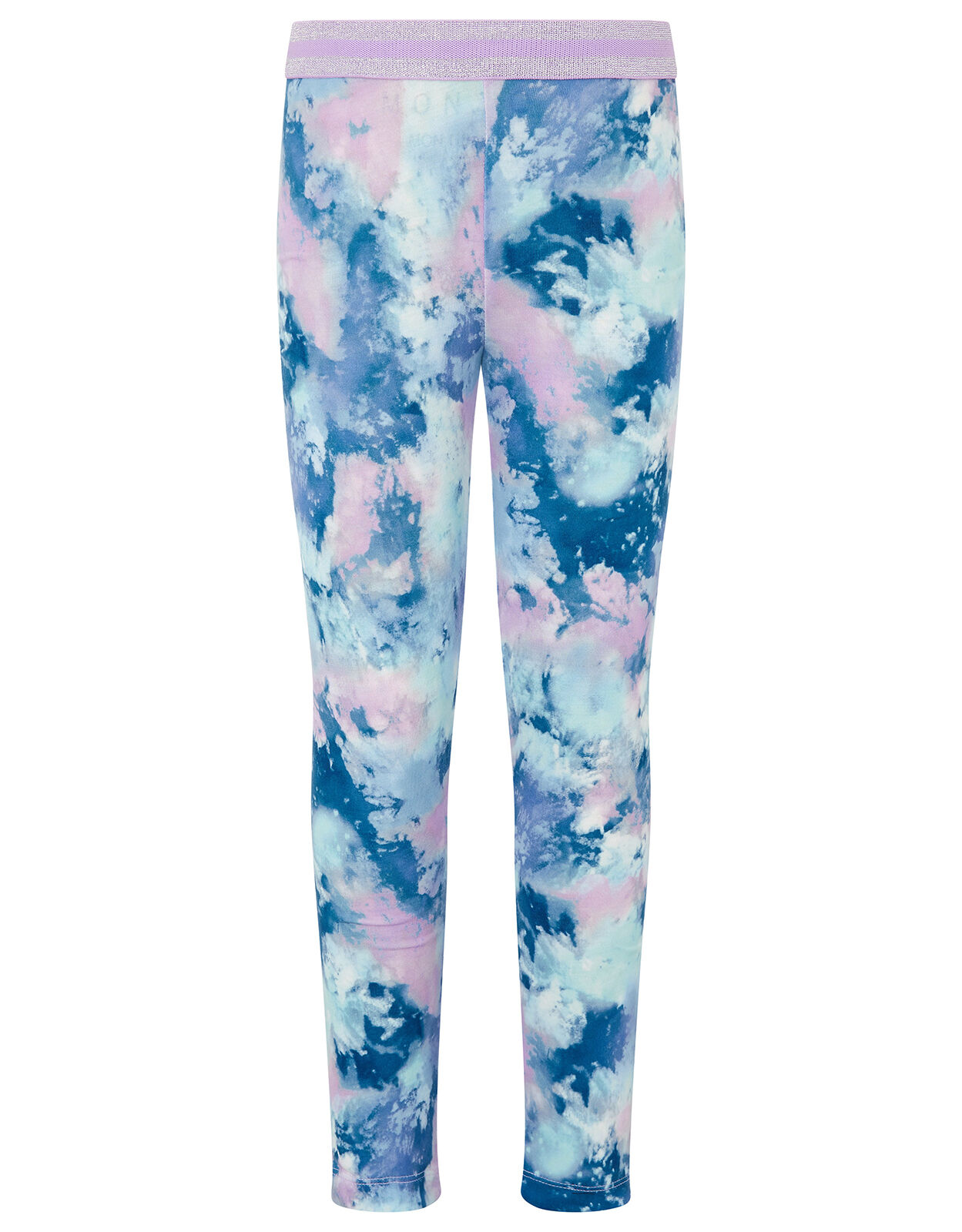 Tie Dye Print Leggings Blue Girls Trousers Shorts Monsoon Global