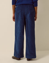 Lucy Corduroy Wide Leg Pants, Blue (COBALT), large