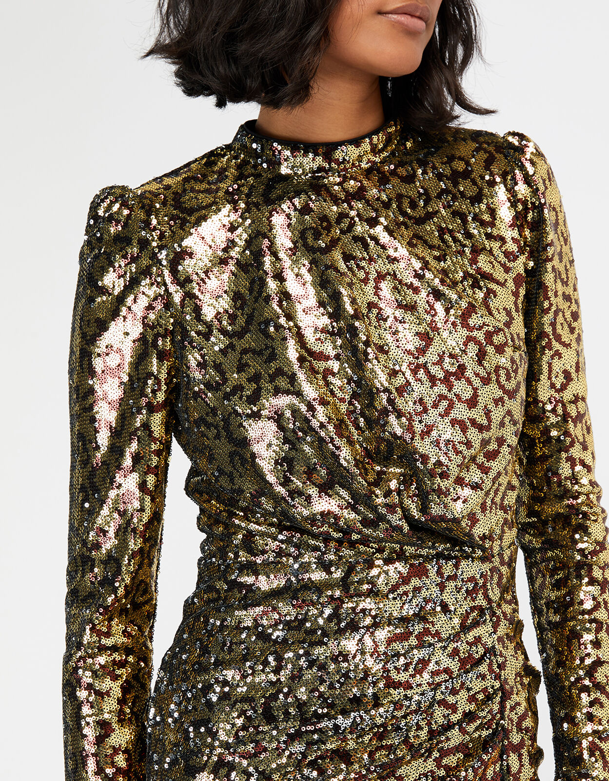 Monsoon leopard dress shop