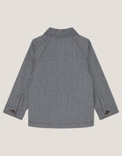 Pinstripe Shacket, Blue (BLUE), large