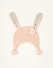 Baby Ellie Floppy Bunny Hat, Pink (PINK), large