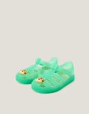 Baby Tiger Jelly Sandals, Green (GREEN), large