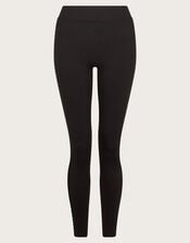 Pree High Rise Ponte Leggings, Black (BLACK), large