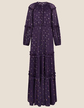 Adena Maxi Dress, Purple (PURPLE), large
