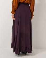 Elsie Frill Maxi Skirt, Purple (PURPLE), large