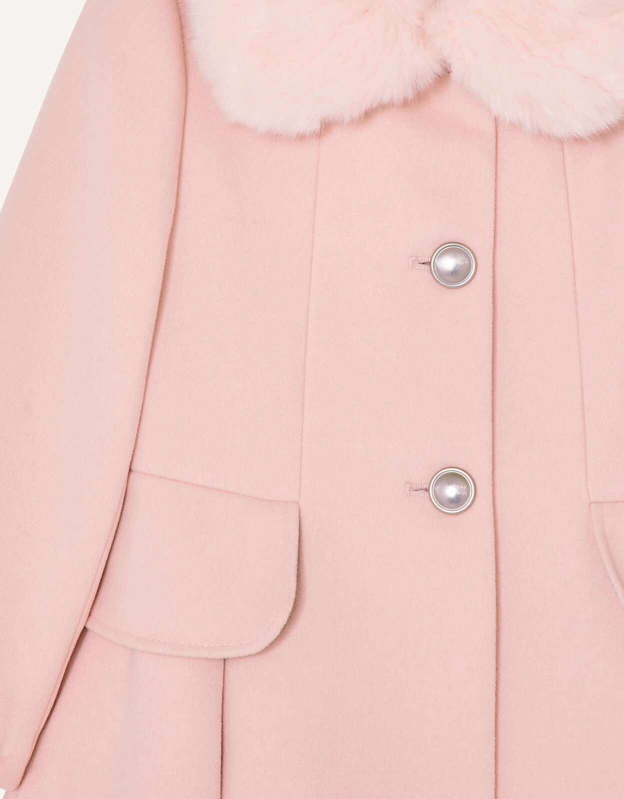 Monsoon best sale pink coat