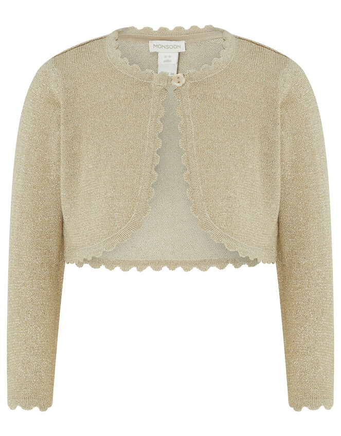 Baby Niamh Cardigan, Gold (GOLD), large