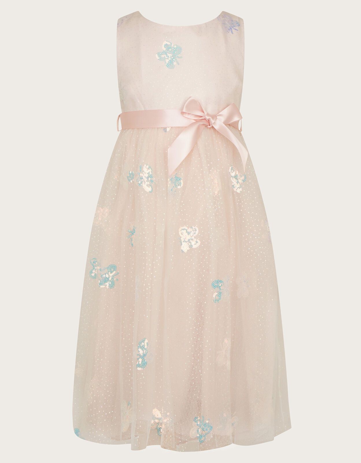 Monsoon girls butterfly dress sale
