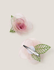 2-Pack Rose Hair Clips, , large