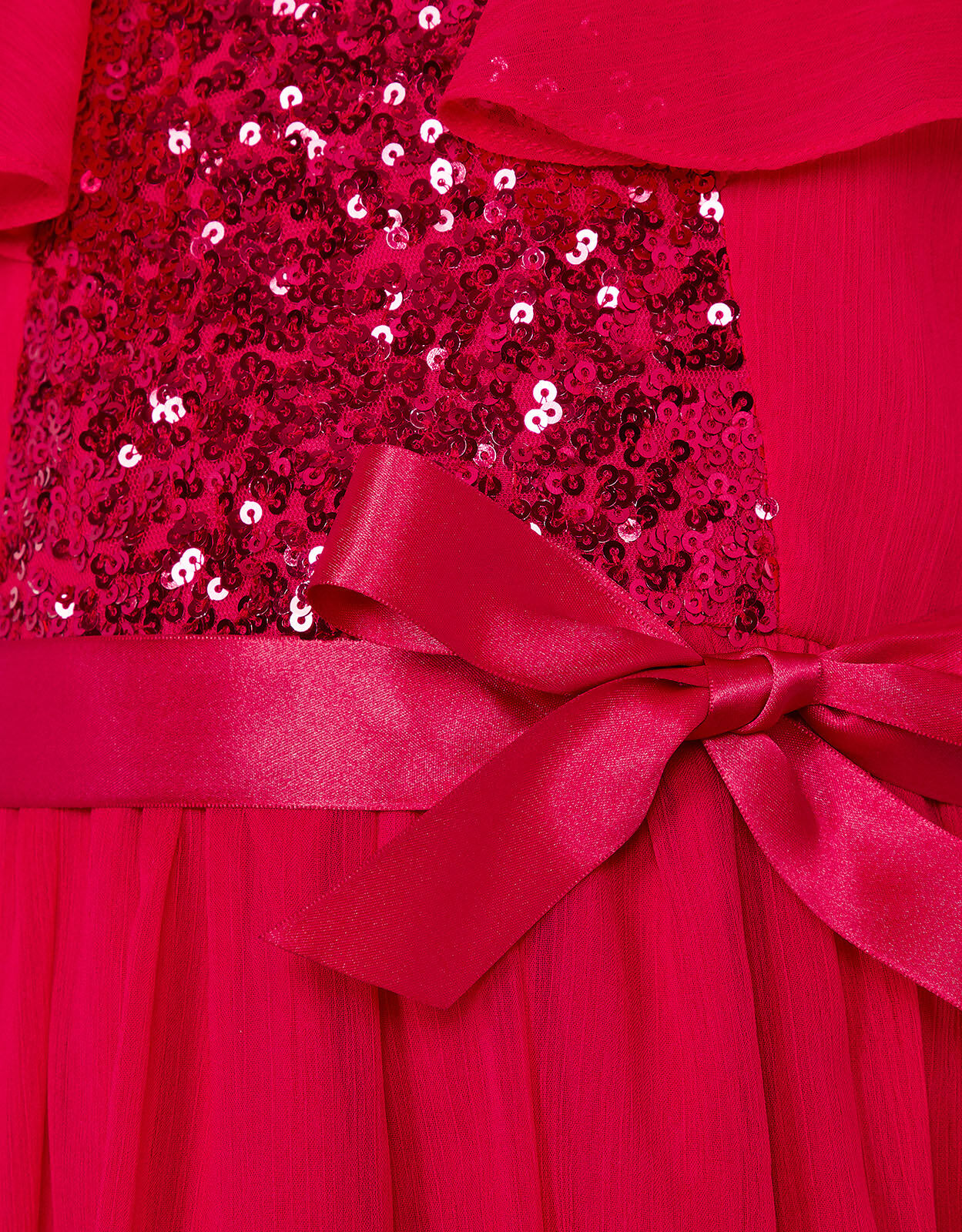 Monsoon girls red dress hotsell