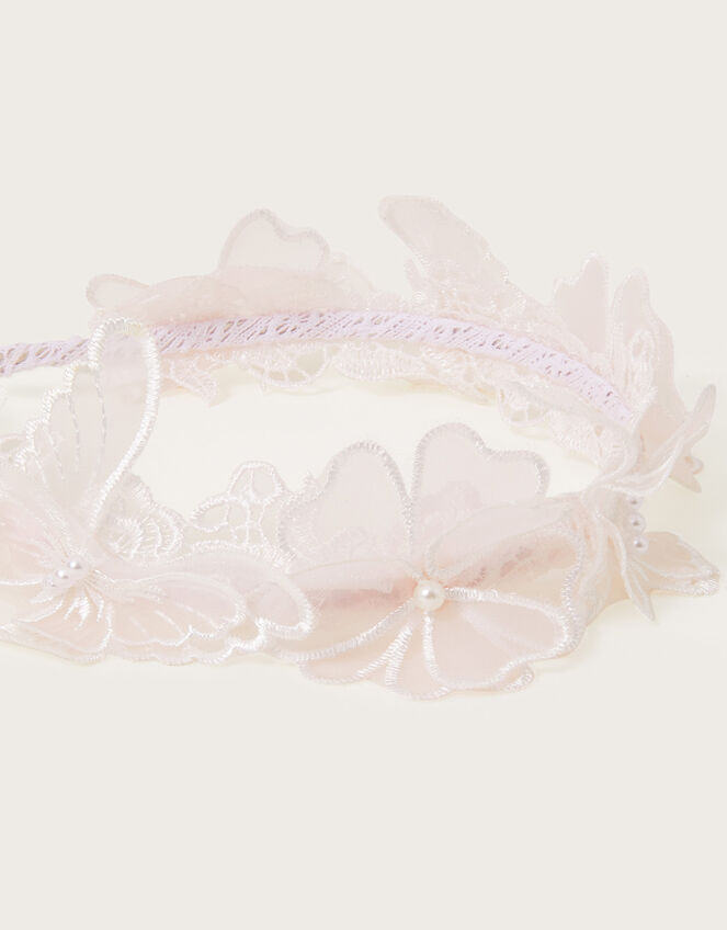 Annette Butterfly Lacey Headband , , large